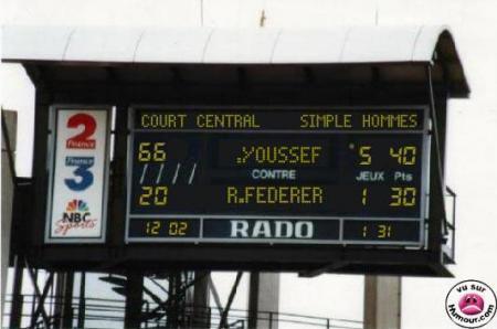 youssef vs federer